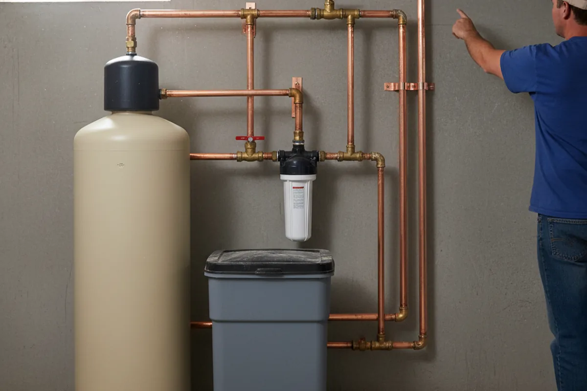 Whole-house water treatment system installed in Saint Leo
